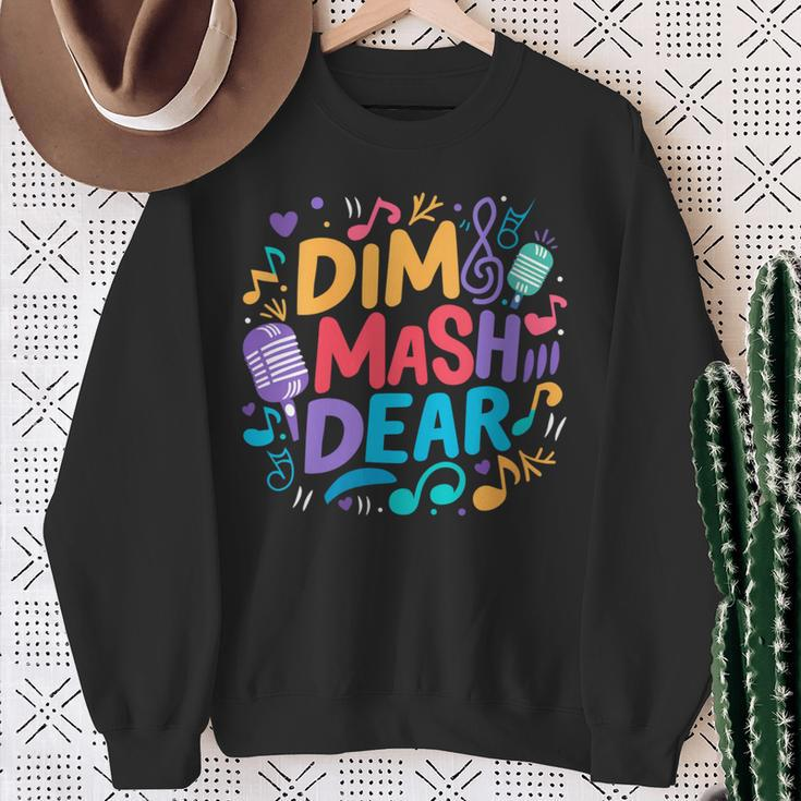 Fun Team Dimash Dear Dimash Qudaibergen Singer Dimashi Dears Sweatshirt Gifts for Old Women