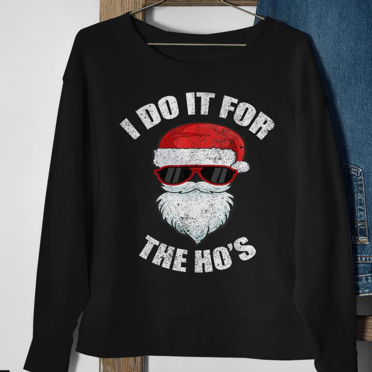 Adult Naughty Christmas Dirty Pajama Ho Pj & Women Sweatshirt Gifts for Old Women