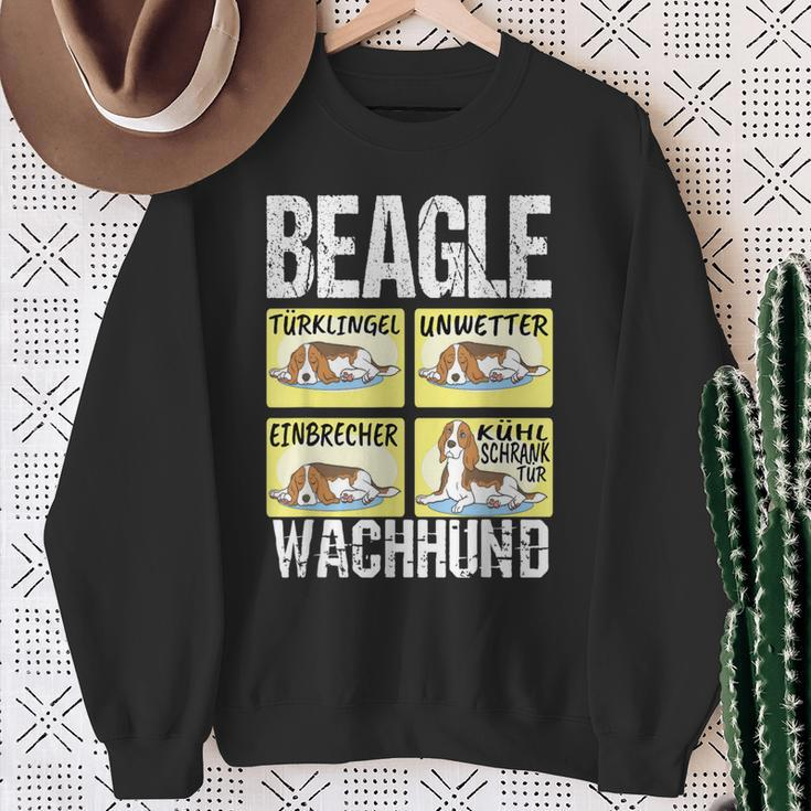Beagle Dog Beagle Guard Dog Sweatshirt Geschenke für alte Frauen