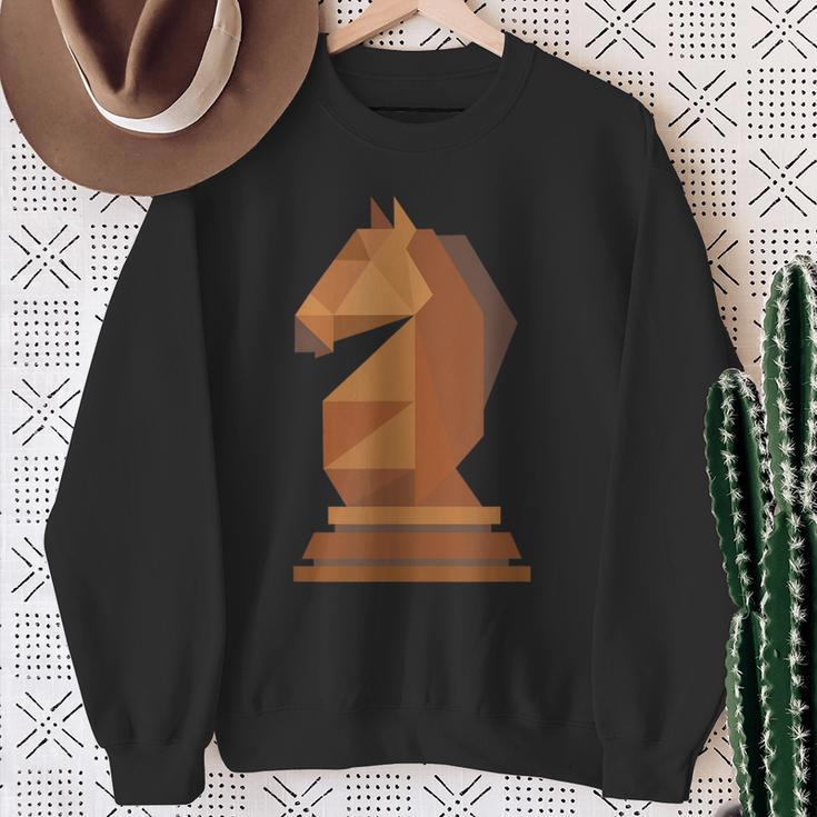 Chess Chess Player Springer Sweatshirt Geschenke für alte Frauen