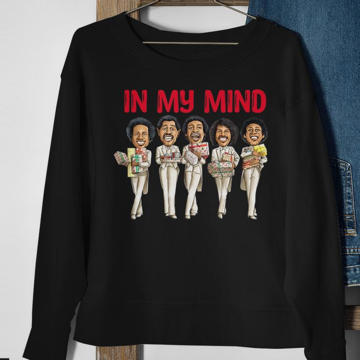 Christmas Temptations In My Mind Silent Night Sweatshirt Gifts for Old Women