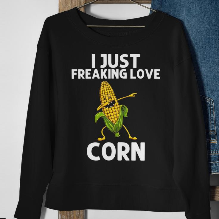 Corn Corn The Cob Costume Farmer Sweatshirt Gifts for Old Women