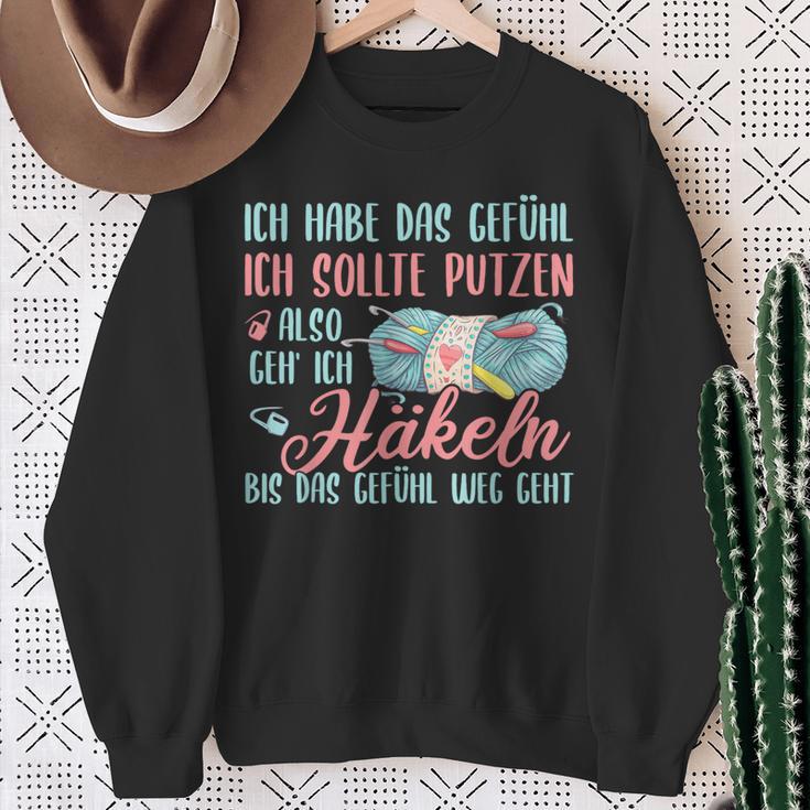 Crocheting Sweatshirt Geschenke für alte Frauen