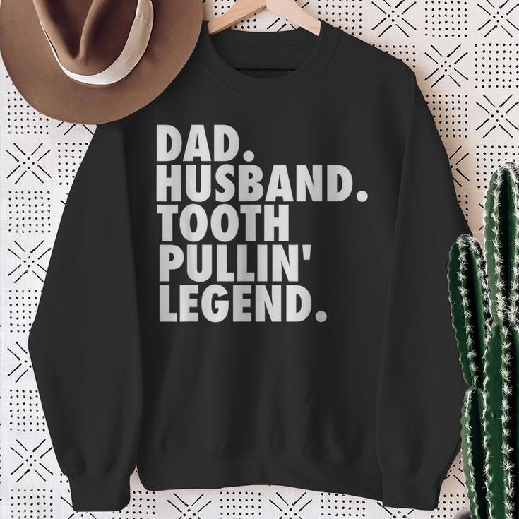 Dentist Son Husband Dad Boss Sweatshirt Gifts for Old Women