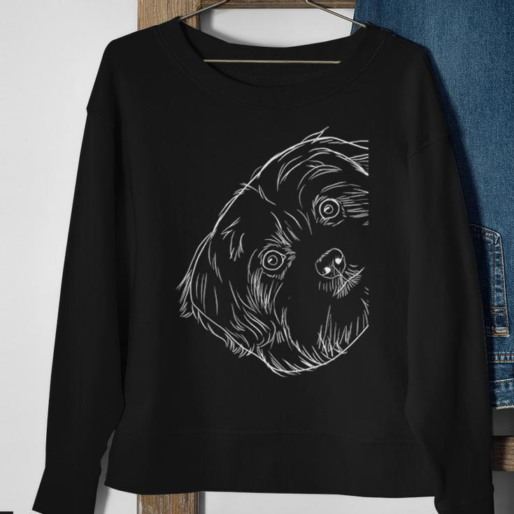 Dog Maltese Sweatshirt Gifts for Old Women