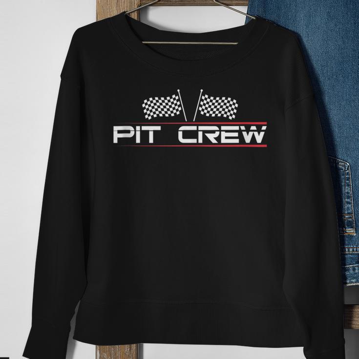 Dragster Drag Racing Race Car Driver Car Race Fan Sweatshirt Gifts for Old Women