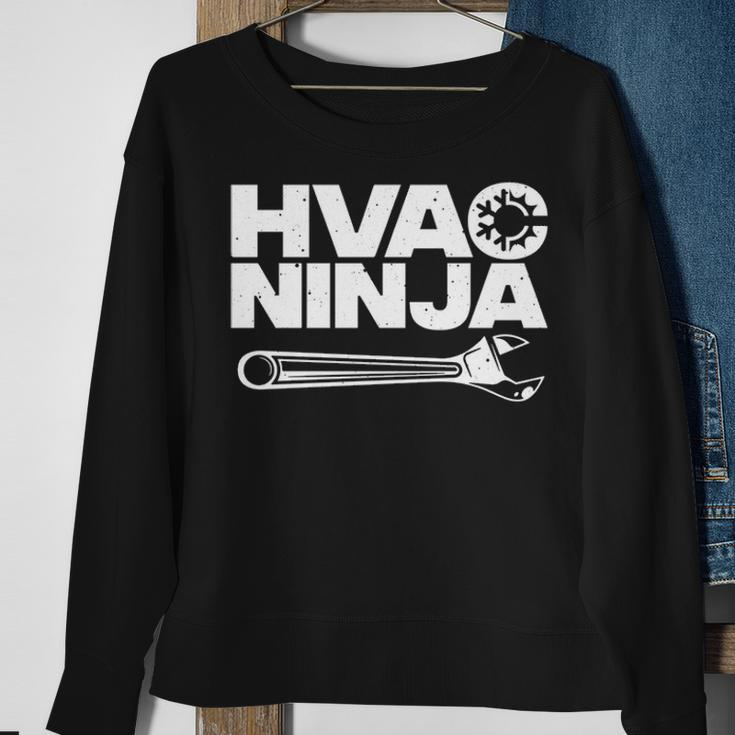 Hvac For Men Cool Technician Air Condition Lover Sweatshirt Gifts for Old Women