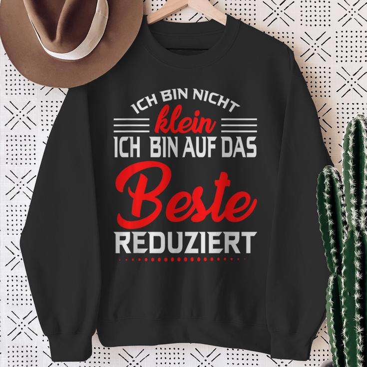 Joke Ich Bin Auf Das Beste Reduced Sweatshirt Geschenke für alte Frauen