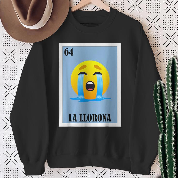 Mexican La Llorona Sweatshirt Gifts for Old Women