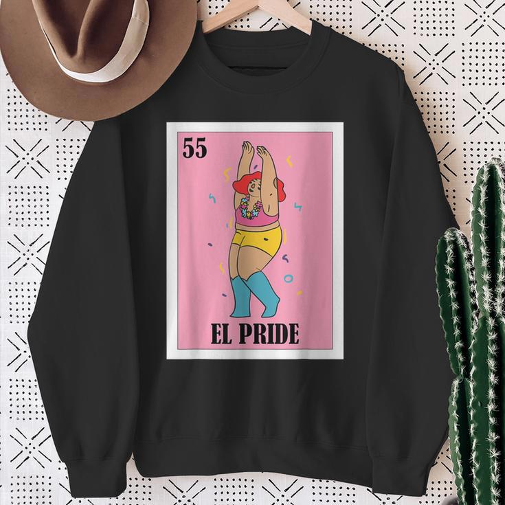 Mexican Lgbt El Pride Sweatshirt Gifts for Old Women