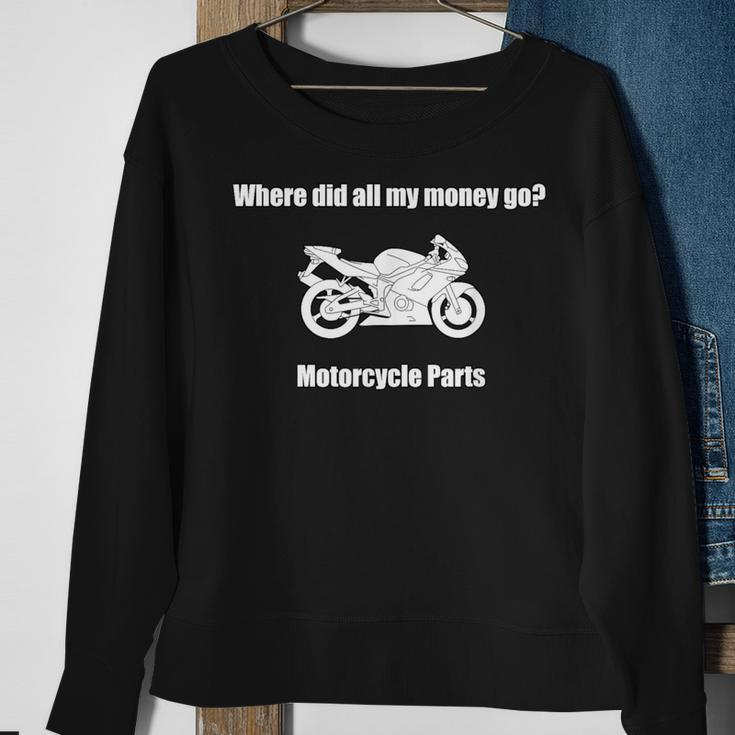 For Motorcycle Sport Bike Crotch Rocket Fans Sweatshirt Gifts for Old Women