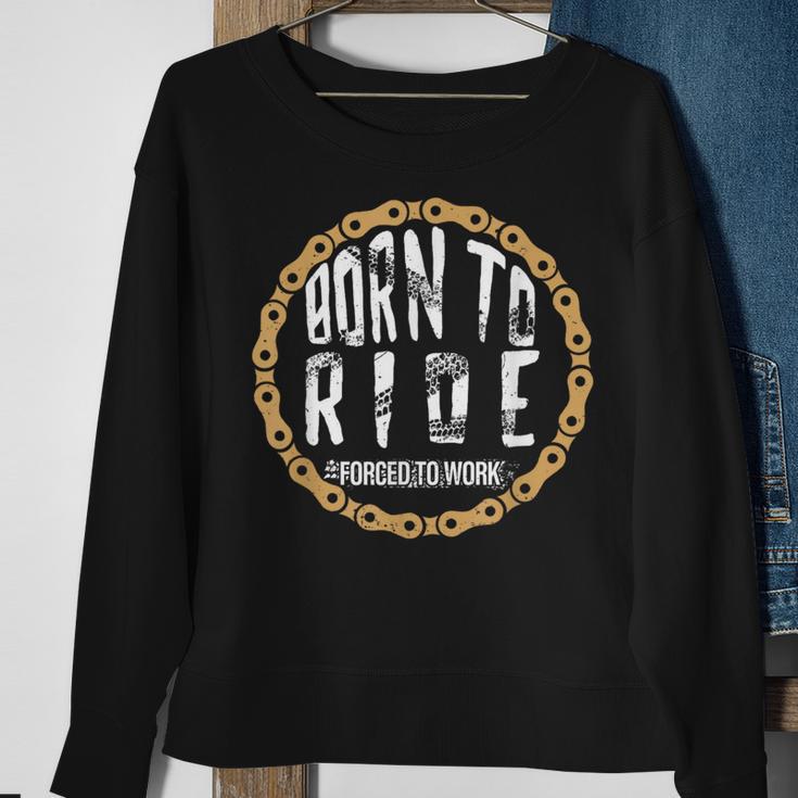 Mtb Dirt Trail Moto Motorcycle Mountain Bike Biking Sweatshirt Gifts for Old Women