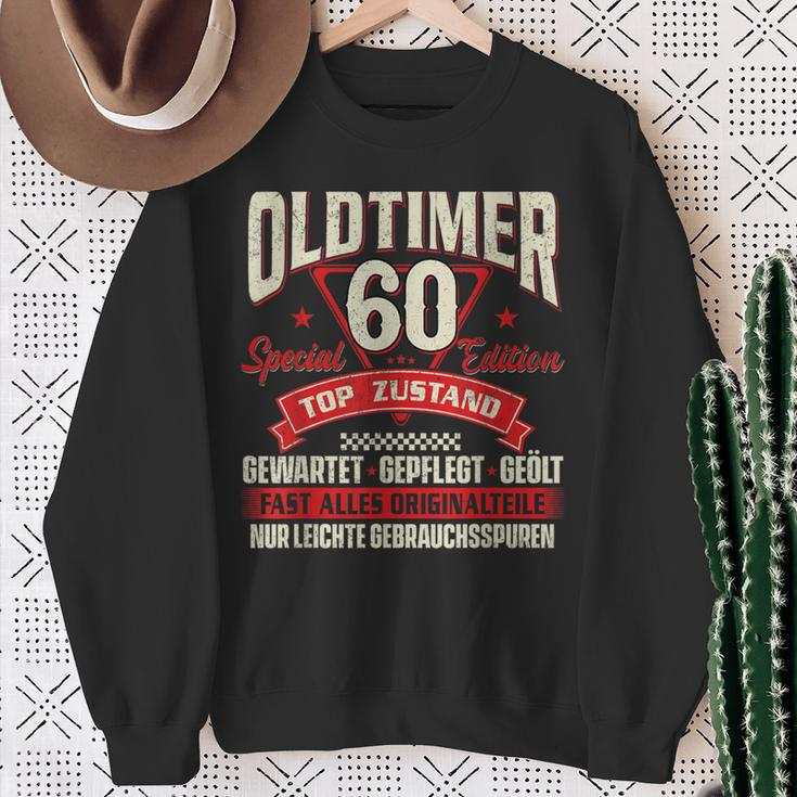 Oldtimer 60 Jahre Birthday Sweatshirt Geschenke für alte Frauen