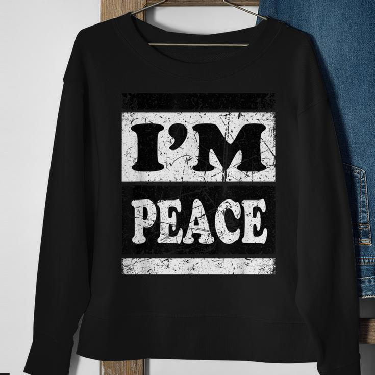 I Come In Peace I'm Peace Matching Couples Costume Sweatshirt Gifts for Old Women