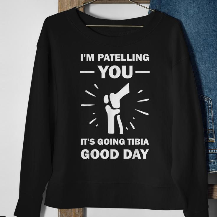 Therapist Puns Joke It's Going Tibia Physical Therapy Sweatshirt Gifts for Old Women