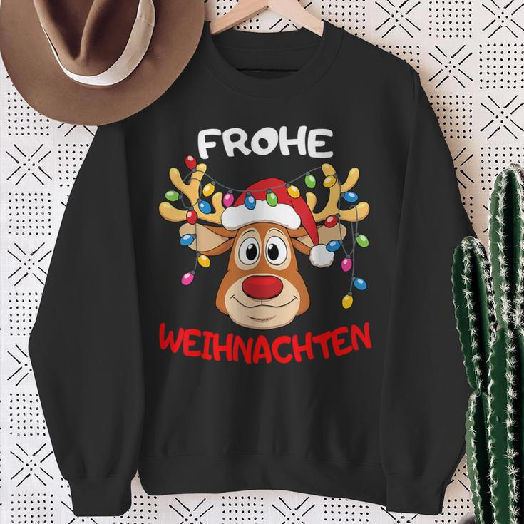 Reindeer Merry Christmas Sweatshirt Geschenke für alte Frauen