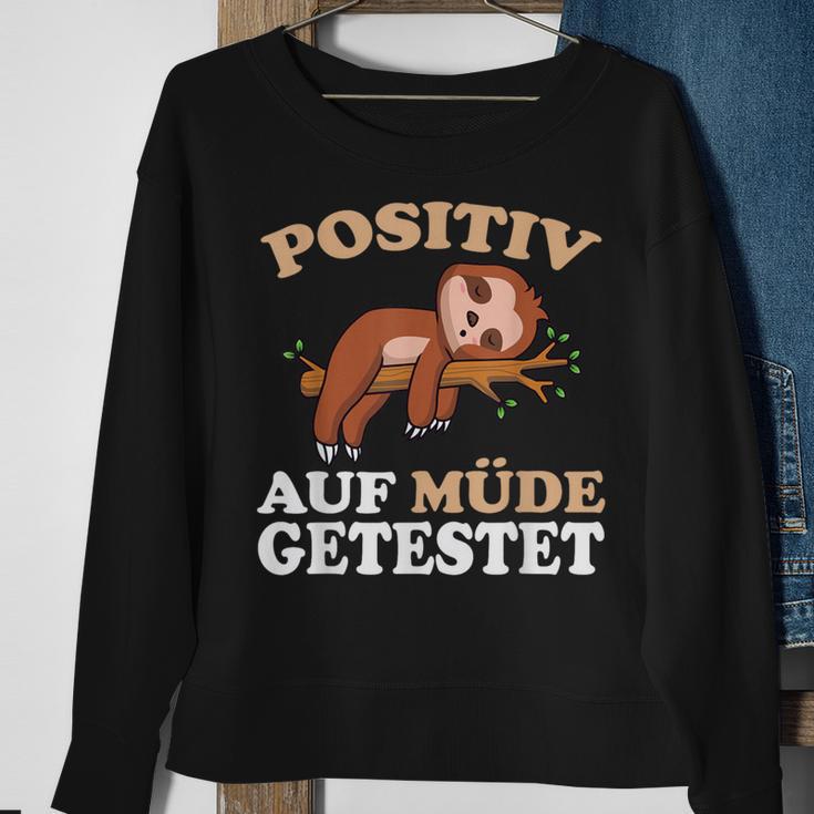 Sleep Positiv Auf Tatried Sweatshirt Geschenke für alte Frauen