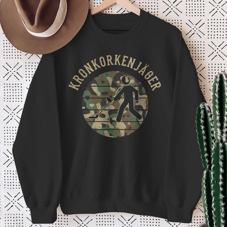 Sondengänger Sondler Probe Metal Detector Sweatshirt Geschenke für alte Frauen