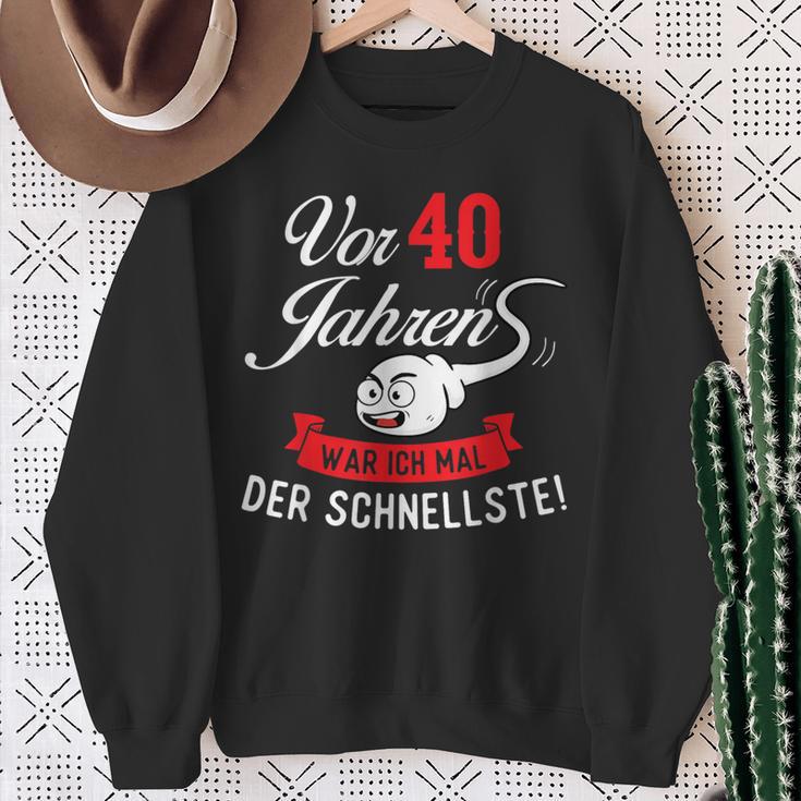 or 40 Jahren Der Fastestest Birthday Sweatshirt Geschenke für alte Frauen