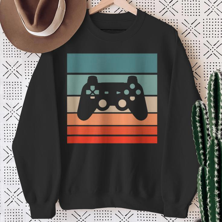 Gaming Controller Retro Style Vintage Sweatshirt Geschenke für alte Frauen