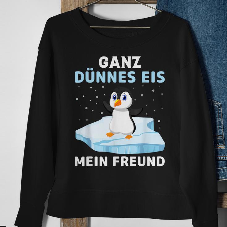 Ganz Thin Ice My Friend Sweatshirt Geschenke für alte Frauen