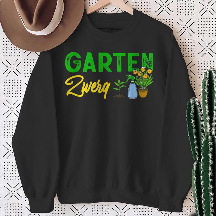 Garden Gnome Gardening Humour Hobby Gardener Sweatshirt Geschenke für alte Frauen