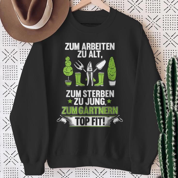 Gardener Hobby Gardener Retirement Retirement Gardening Sweatshirt Geschenke für alte Frauen