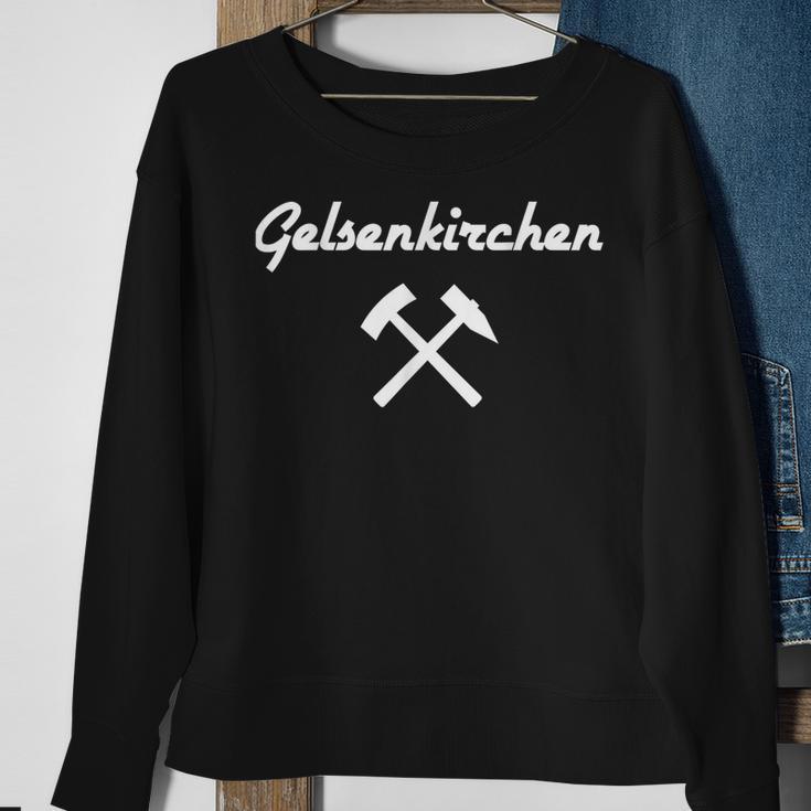 Gelsenkirchen Schalke Bergmann Sweatshirt Geschenke für alte Frauen