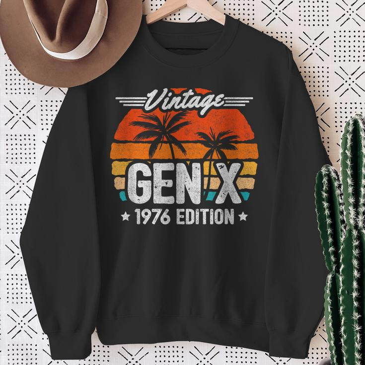 Gen X 1976 Generation X 1976 Birthday Gen X Vintage 1976 Sweatshirt Gifts for Old Women