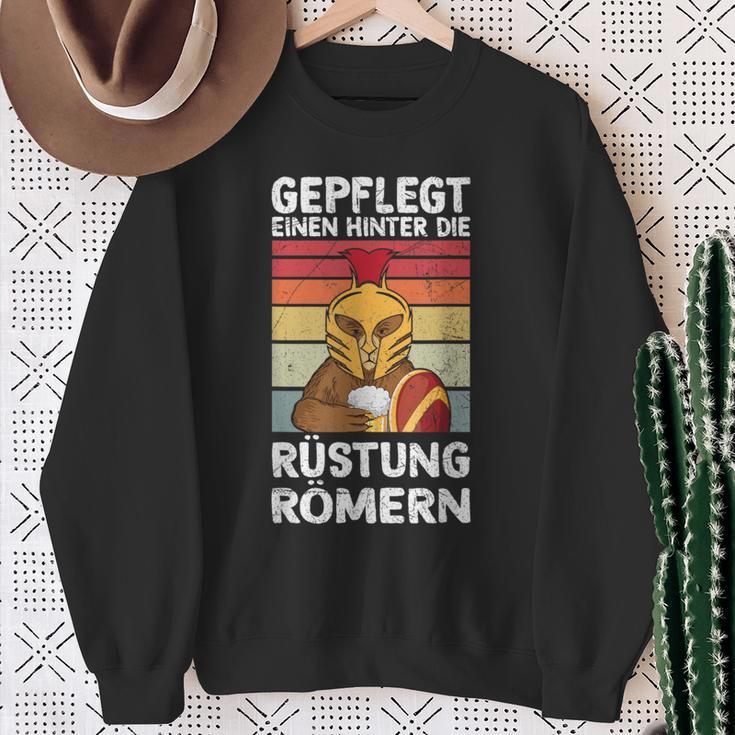 Gepfleeinen Hinter Die Armor Römern Celebration Party Sweatshirt Geschenke für alte Frauen