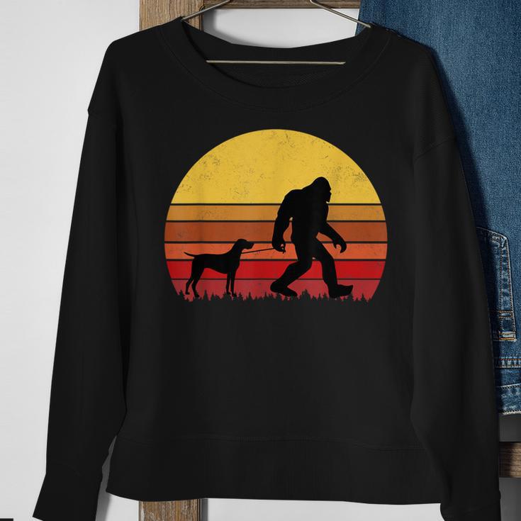 German Shorthaired Pointer Retro Dog Sweatshirt Gifts for Old Women