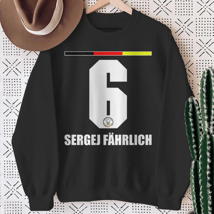 Germany Sauf Jersey Sergej Fährlich Sauf Legend Sweatshirt Geschenke für alte Frauen