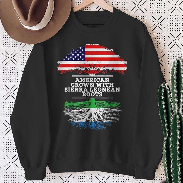 For Sierra Leonean Roots From Sierra Leone Sweatshirt Gifts for Old Women