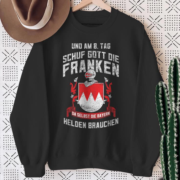 Gott Schuf Die Franken Franconian Heroes Sweatshirt Geschenke für alte Frauen