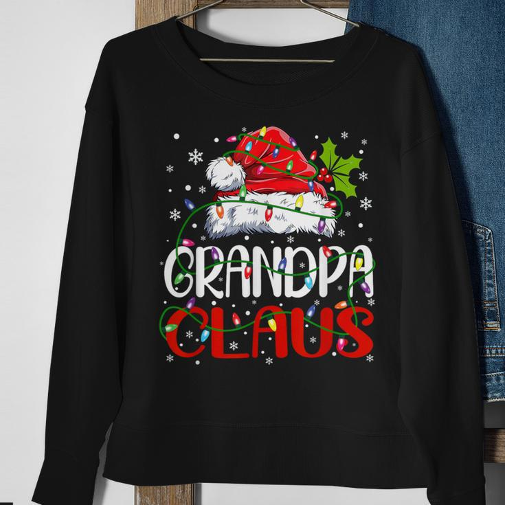 Grandpa Claus Christmas Santa Matching Family Xmas Pajamas Sweatshirt Gifts for Old Women