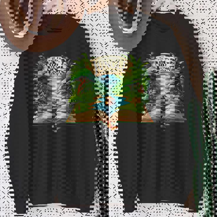 The Great Jungle Journey Vbs 2024 Vacation Bible School Boat Sweatshirt Gifts for Old Women