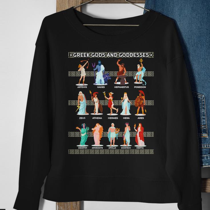 Greek History Gods And Goddesses Ancient Legends Sweatshirt Gifts for Old Women