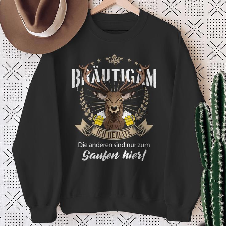 Groom Stag Hen Night Sweatshirt Geschenke für alte Frauen