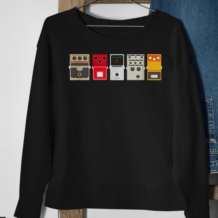 Guitar Effects Pedal Stomp Box RockSweatshirt Gifts for Old Women