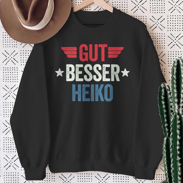 Gut Besser Heiko Sweatshirt Geschenke für alte Frauen