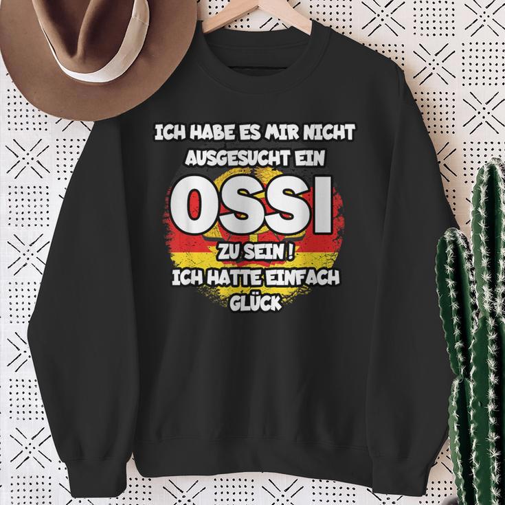 Hab Es Mir Nicht Gesüt Ein Ossi Zu Sein Estdeutsch Sweatshirt Geschenke für alte Frauen