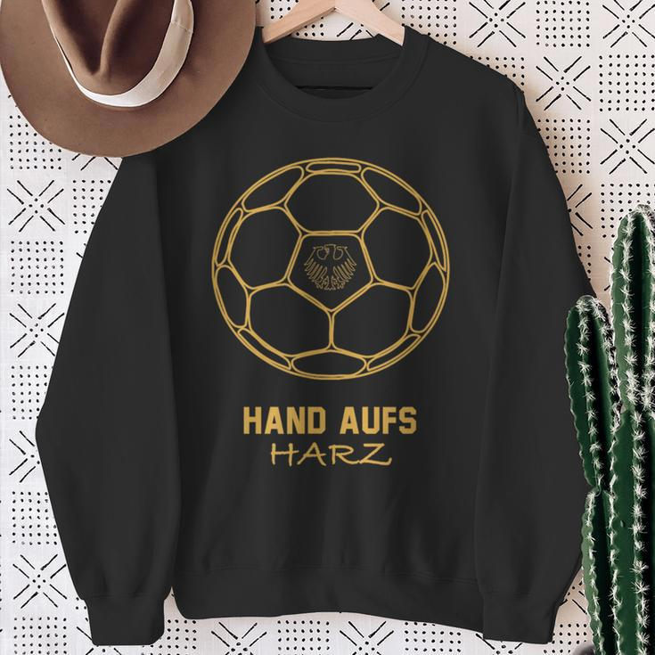 Hand Auf Harz Handball Team Sweatshirt Geschenke für alte Frauen
