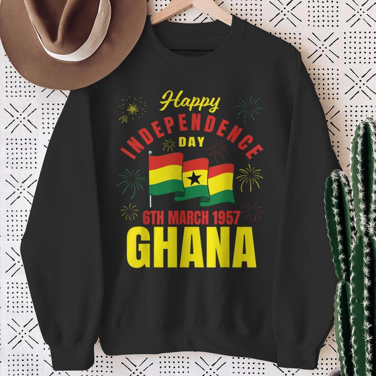 Happy Ghana Independence Day Ghanaian Ghana Flag Sweatshirt Gifts for Old Women