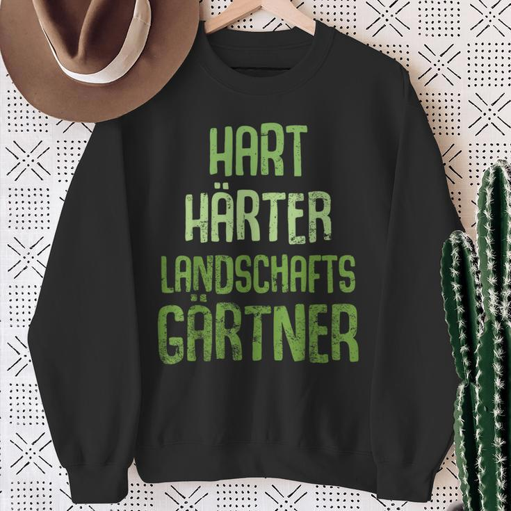 Hard Hardener Landscape Gardener Gardening Sweatshirt Geschenke für alte Frauen
