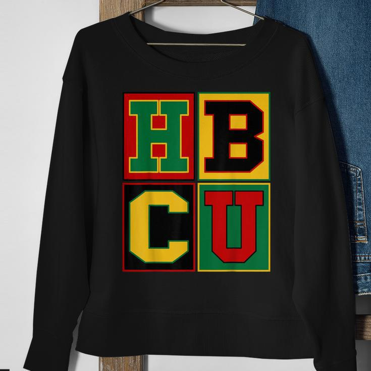 Hbcu Block Letters Grads Alumni African American Sweatshirt Gifts for Old Women