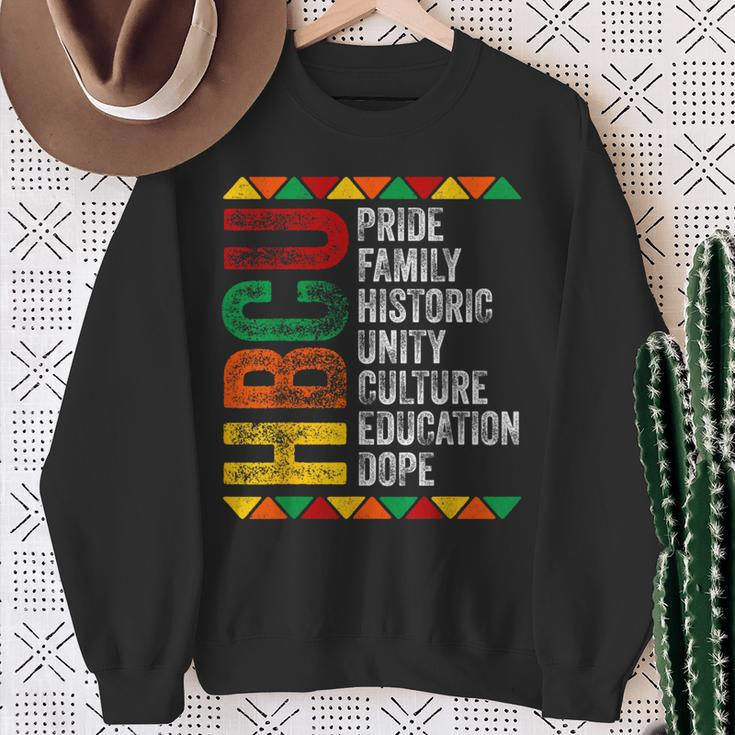Hbcu Historic Pride Educated Black History Month Pride Sweatshirt Gifts for Old Women