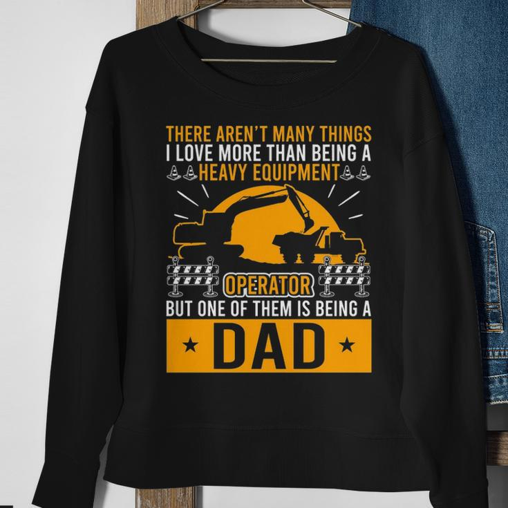 Heavy Equipment Operator Dad Occupation Sweatshirt Gifts for Old Women