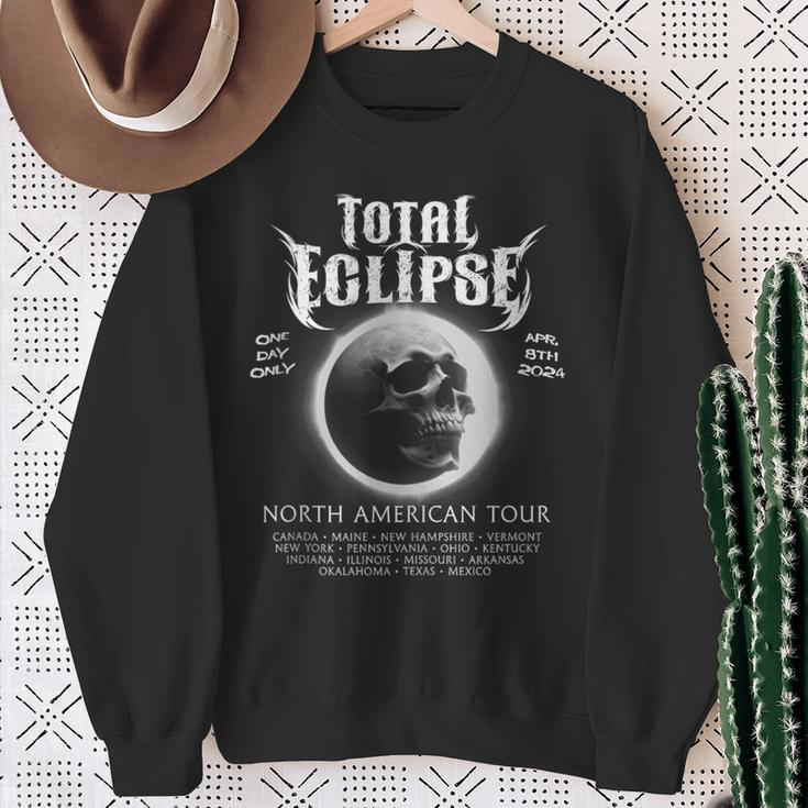 Heavy Metal Total Eclipse 2024 North American Tour Sweatshirt Gifts for Old Women