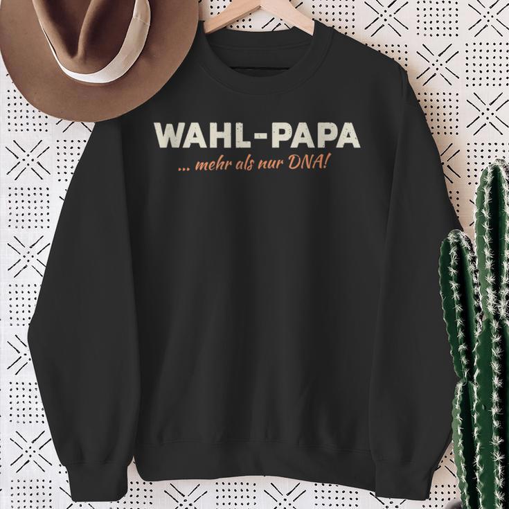 Herren Stiefvater Wahl-Papa Sweatshirt Geschenke für alte Frauen