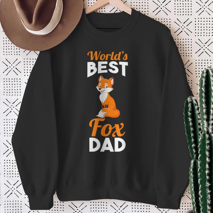 Herren Weltbester Fuchs Papa Sweatshirt Geschenke für alte Frauen